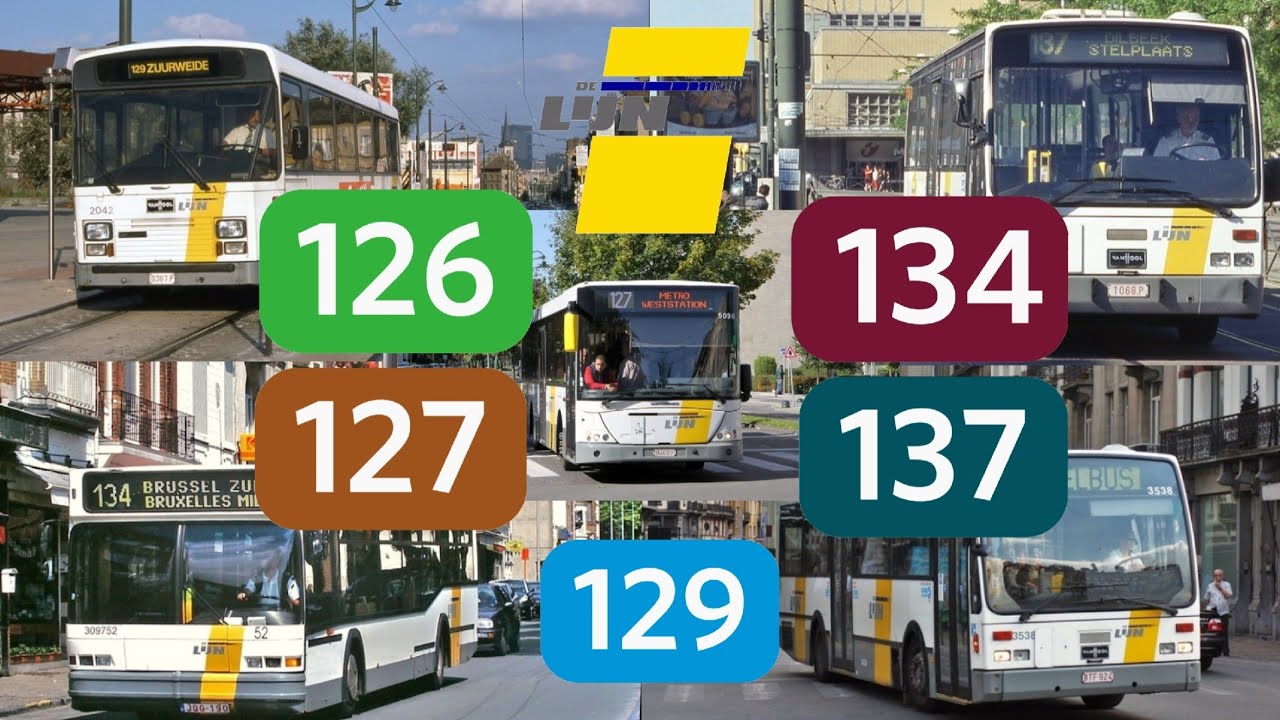 LIGNE : Bus 126/127/129/134/137 De Delijn