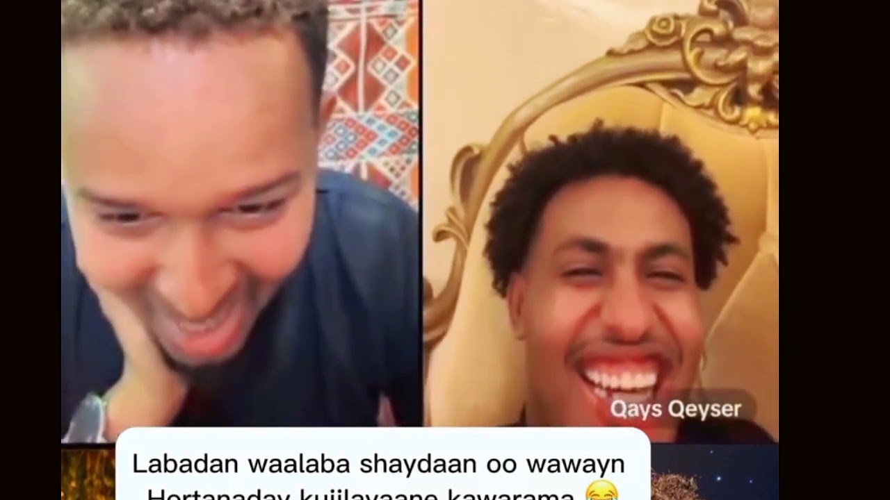 Qays qaysar iyo Dhakhtar tiktok live. #qaysqayser #dhakhtar #dirisleabdi #asadhagio