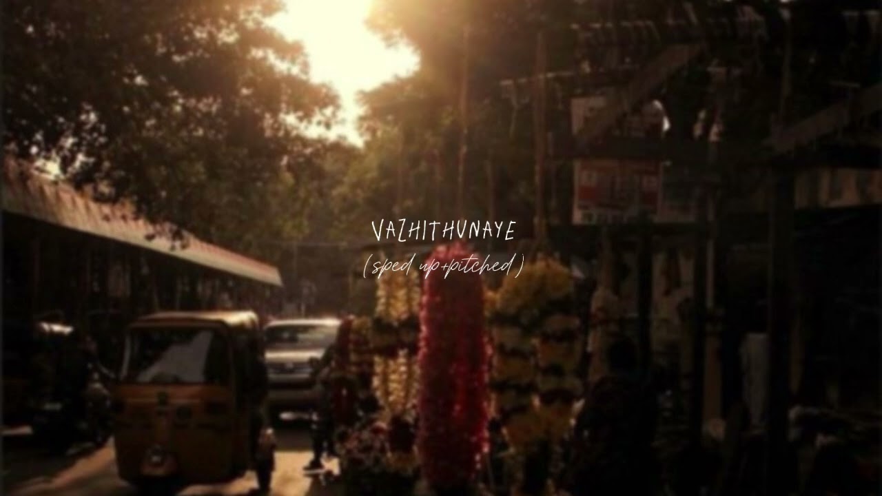 vazhithunaiye (spedup+pitched)