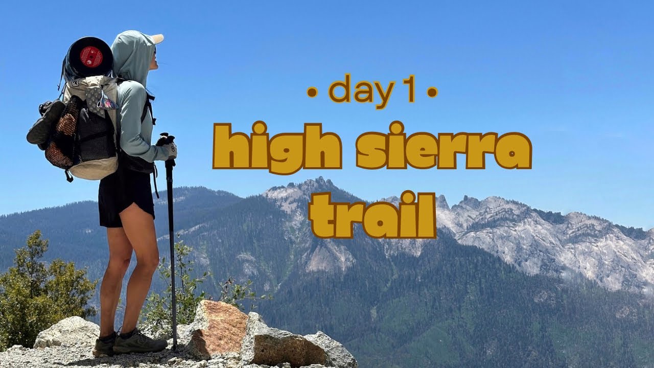 High Sierra Trail • Day 1• Crescent Meadow to Hamilton Lake 