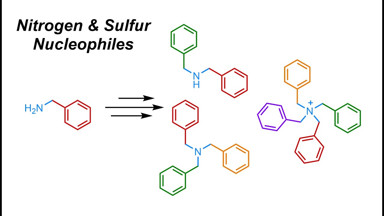SN2 - Nitrogen and Sulfur Nucleophiles (IOC 9)