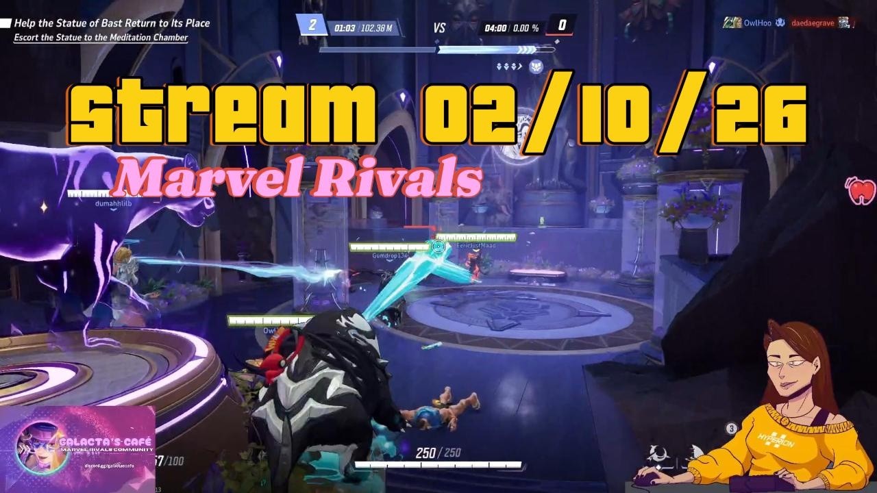 Twitch Stream 02/10 [Marvel Rivals]