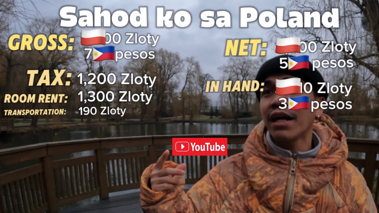 My Salary, Room Rent, Transportation and Other expenses here in Poland | Edrian Wagan