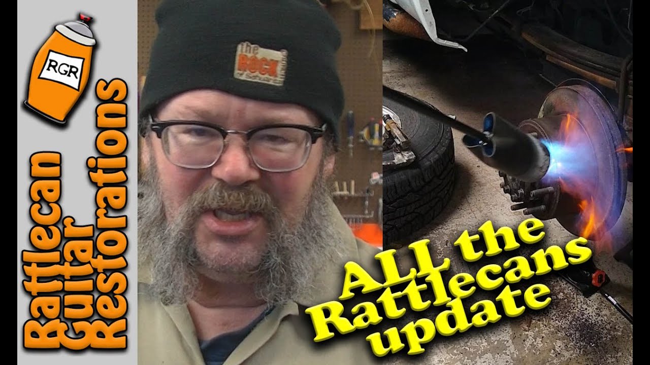 All the Rattlecans- update | RATTLECAN GUITAR RESTORATIONS by James O&rsquo;Rear
