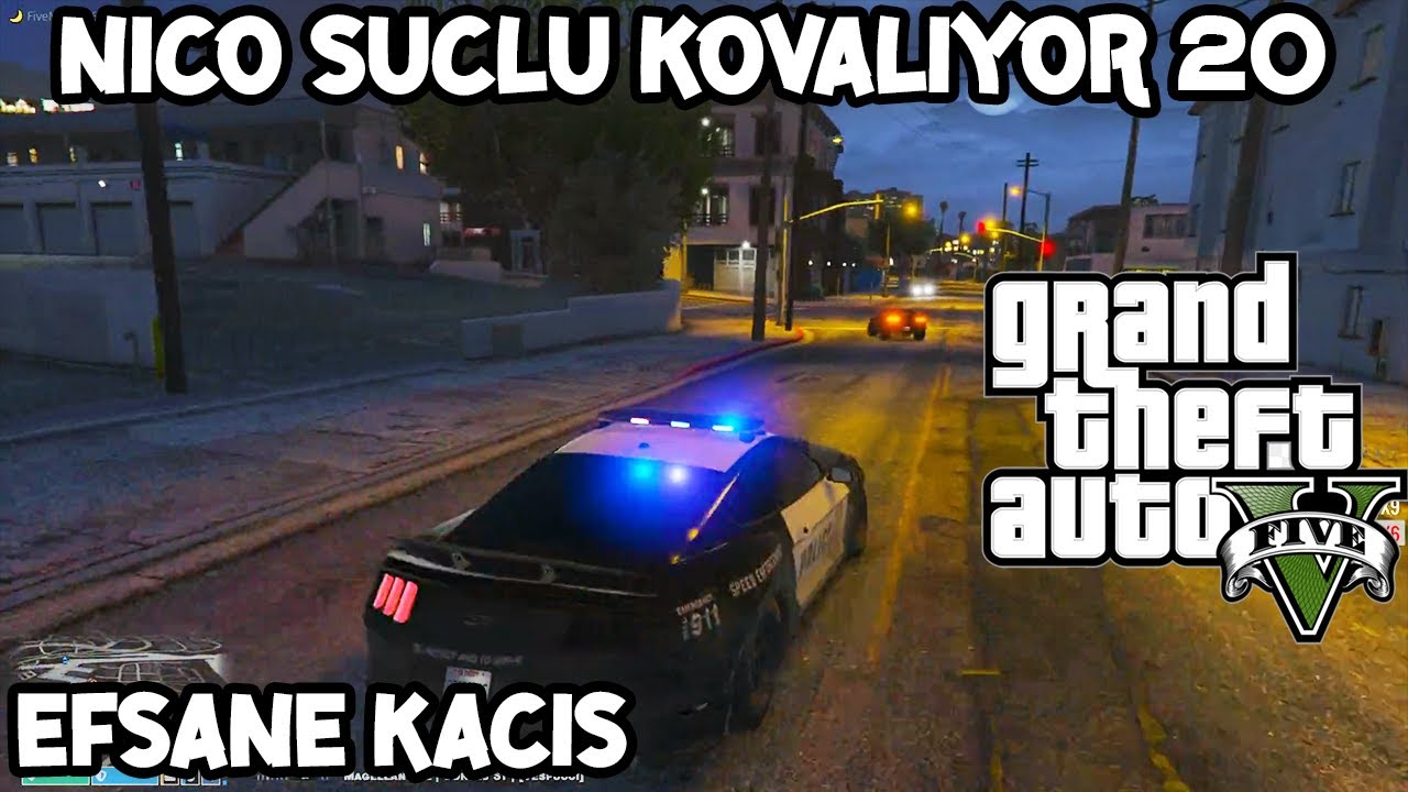 NİCO SU&Ccedil;LU KOVALIYOR 20 | MARKET SOYGUNU | EDRP GTA V EFSANE KA&Ccedil;IŞ