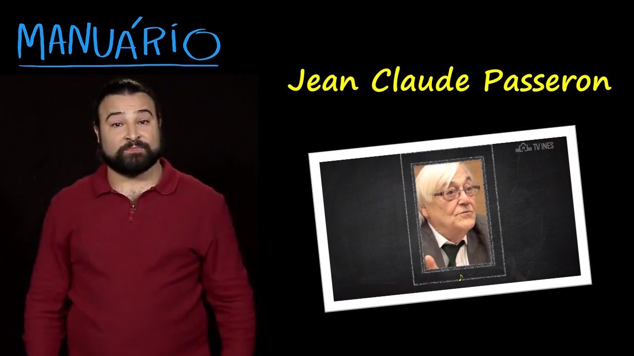 MANUÁRIO – JEAN CLAUDE PASSERON (TV INES / LIBRAS)