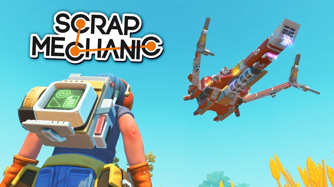 ПОЛЕТ ВАЛЬКИРИИ 💥 | Scrap Mechanic