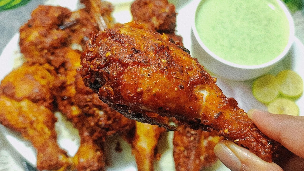 Fried Chicken Recipe By Damane Zahra Kitchen | Crispy And Juicy Fried Chicken |Juicy Chicken Recipe😋