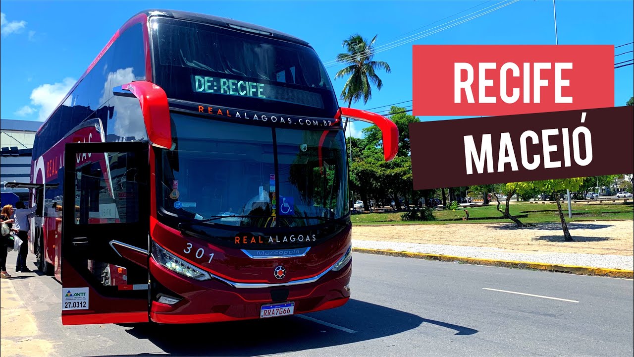 Viagem de RECIFE para MACEIÓ | Parte 1 - Viajando para o ALAGOAS de ônibus!
