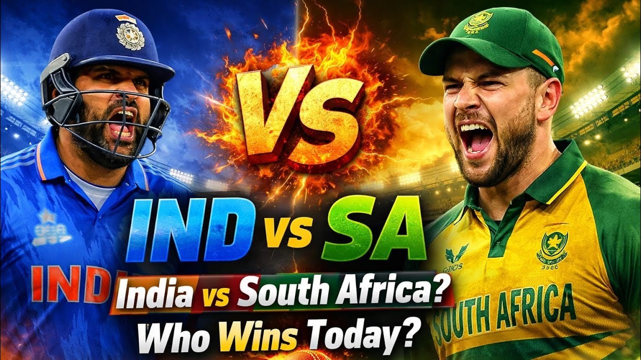 India vs South Africa 🔥 Who Wins Today?