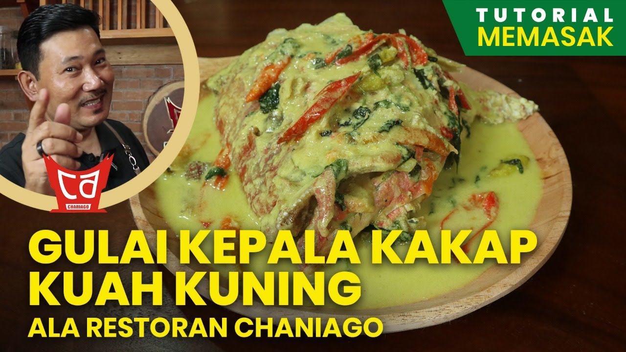 Resep Gulai Kepala Kakap Kuah Kuning - UDA AWAL