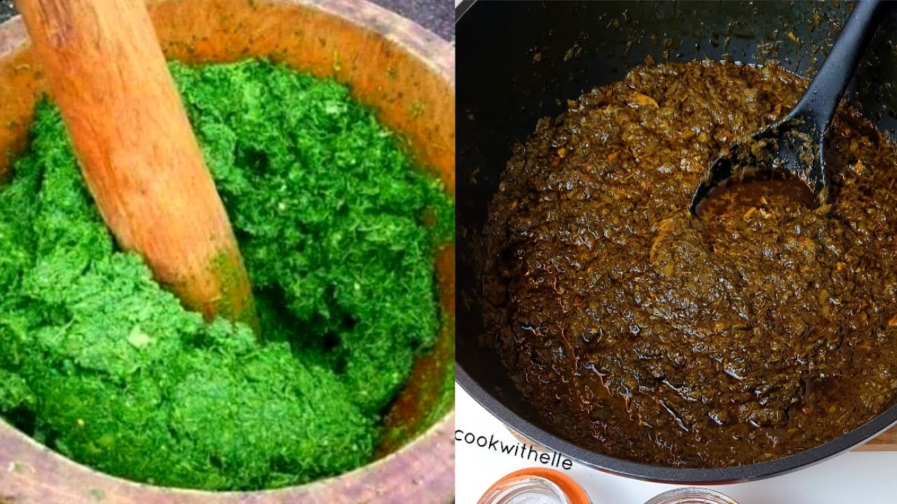 How To Cook Cassava Leaves| Pondu Recipe