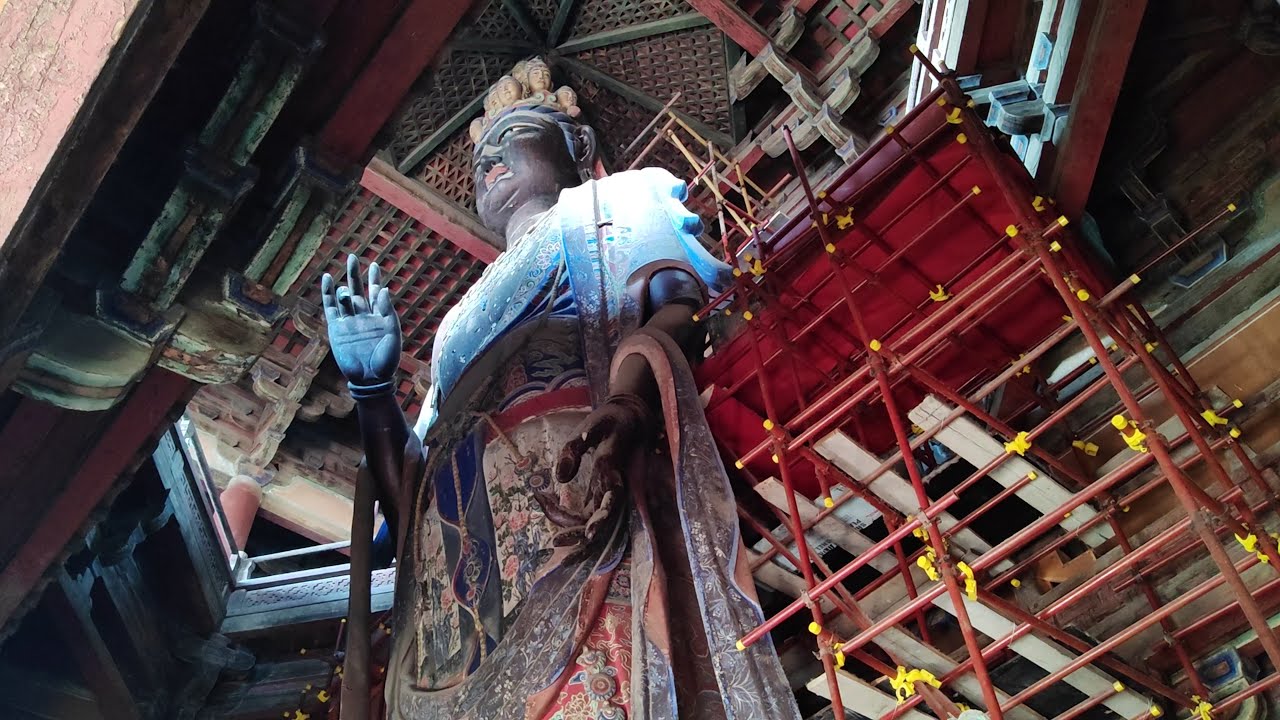 天津1041年前古刹禁地，终于全面放开拍摄！内中诸多奇观一览无余【徐公读城】天津蓟州独乐寺