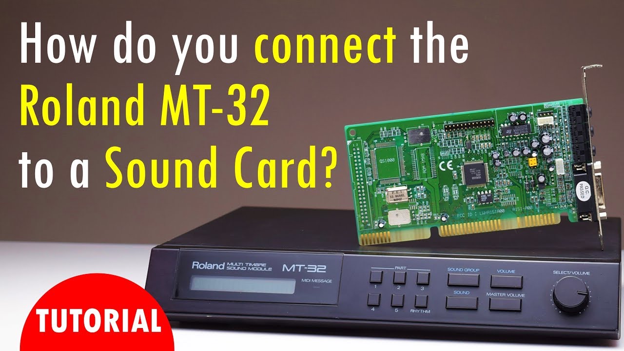 Connecting Roland MT-32 to Sound Card