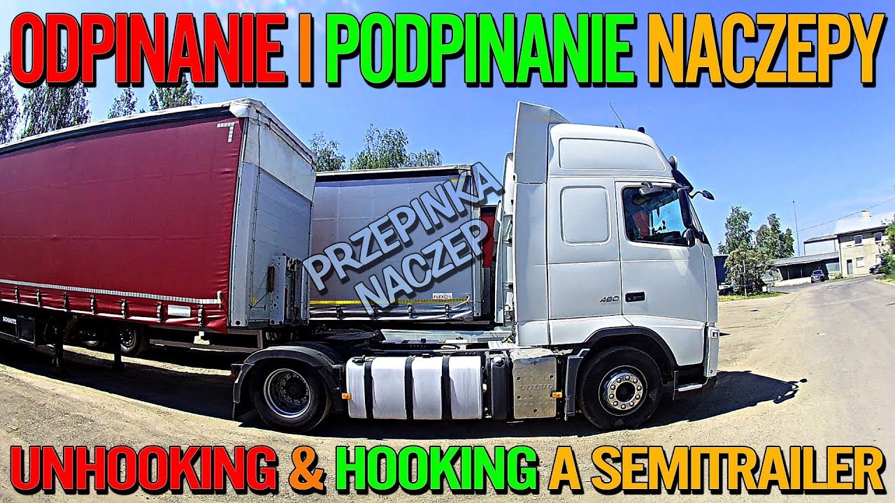 Odpinanie i podpinanie naczepy | KrychuTIR&trade;