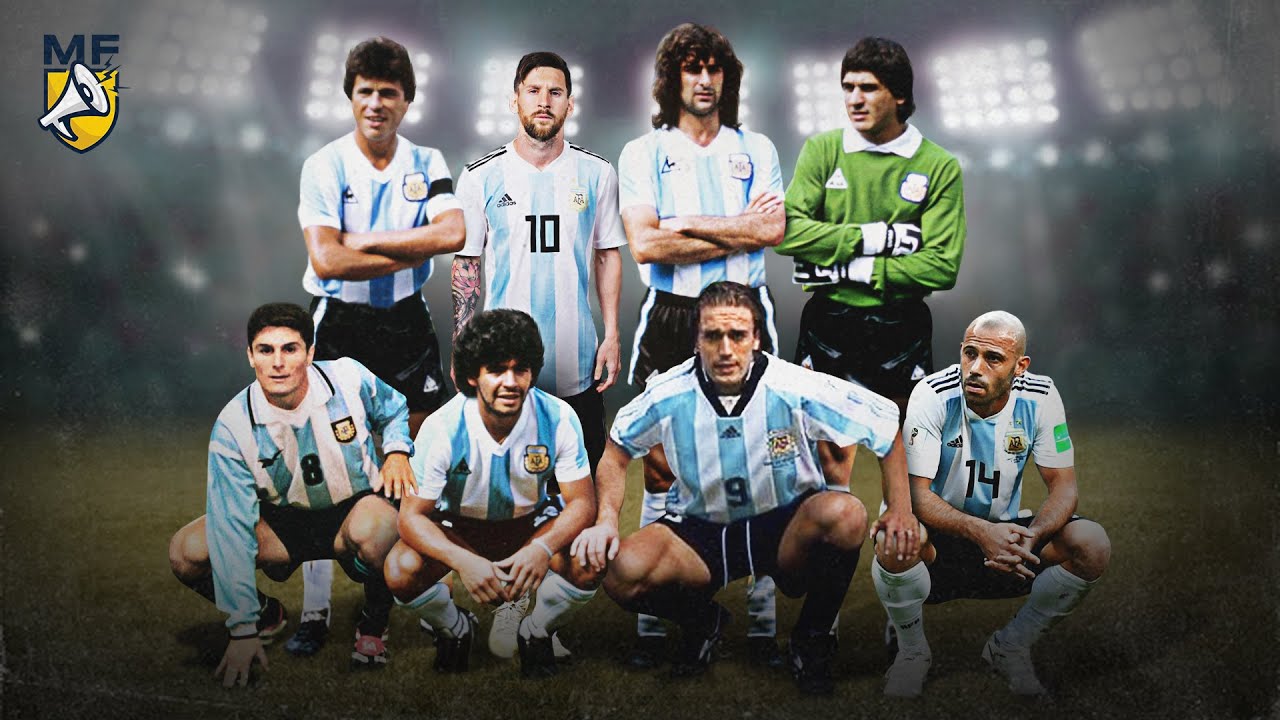 TOP 15 Meilleurs Joueurs Argentins de l'Histoire 🇦🇷 Messi ou Maradona en #1 ?