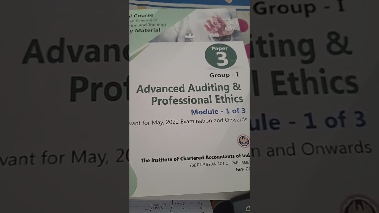 starting ca final auditing lectures 