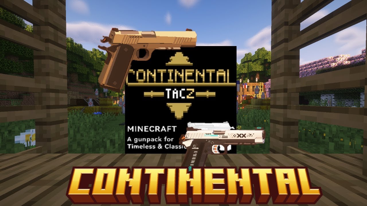 [TACZ] The Continental Gunpack | Full Gun Showcase | By Duskdawn