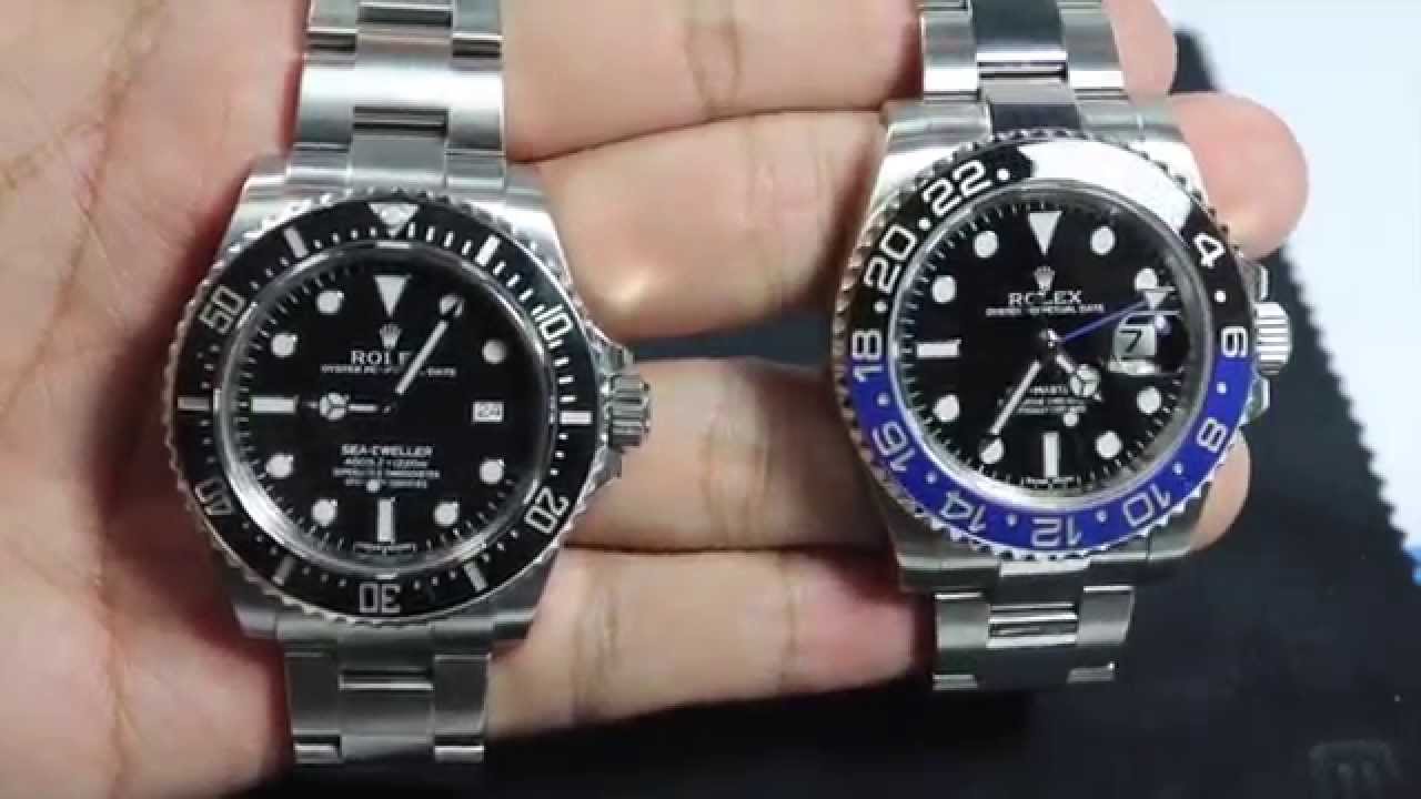 Rolex 116600 Sea Dweller SD4K против 116710 BLNR GMT Master II