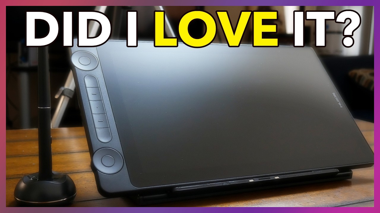 Tried Huion Again After Years — Kamvas 13 Gen 3 Review + Real Animation Test