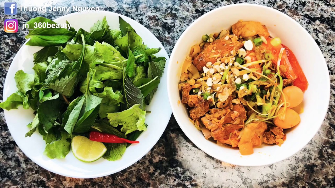 Nấu M&igrave; Quảng Đ&agrave; Nẵng. How to cook Da Nang noodles