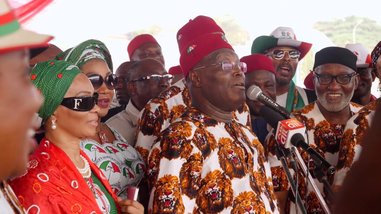 PDP Presidential Campaign Rally 2019 - Anambra State