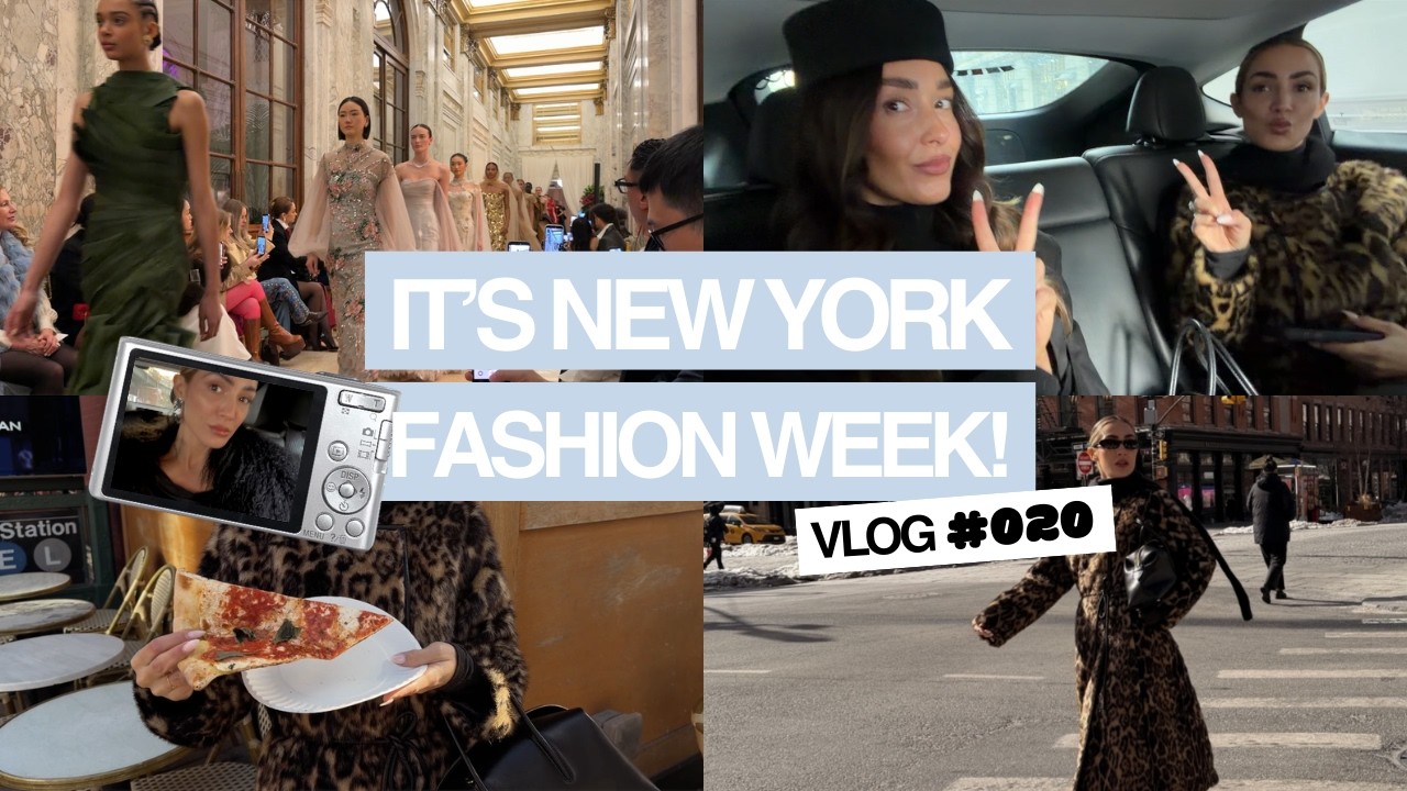 It's New York Fashion Week! | Spend the week with me