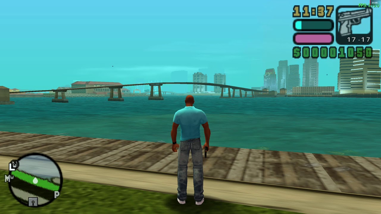 GTA VCS timecycle timelapse