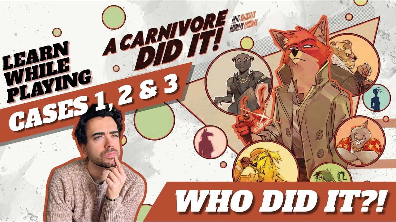 Это сделал хищник! 🍖 | Случаи 1, 2 и 3 | Учимся, играя