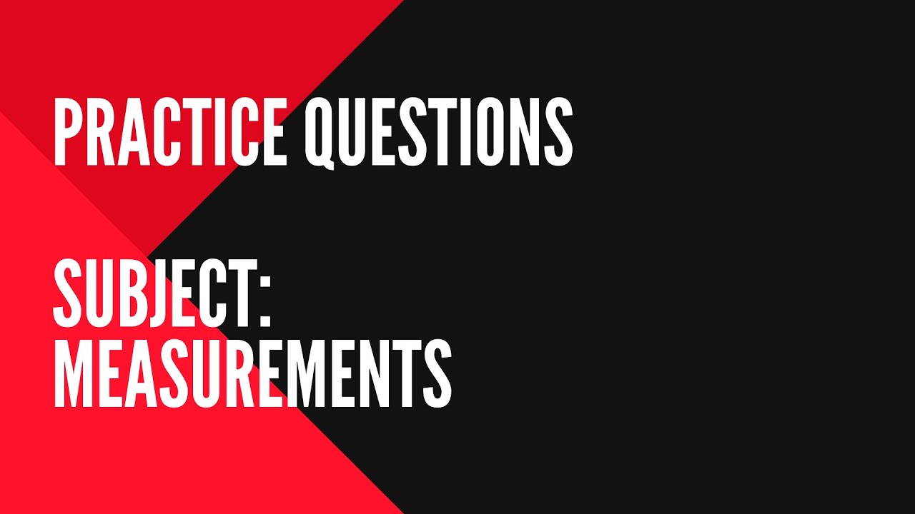 005 | Error Analysis | Practice Question on Measurement for Gate Instrumentation & Control