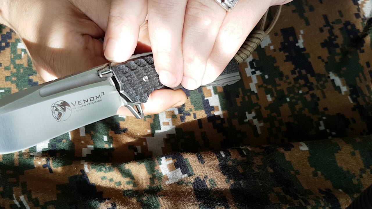 Venom II М390 Кевина - ожидания и реальность