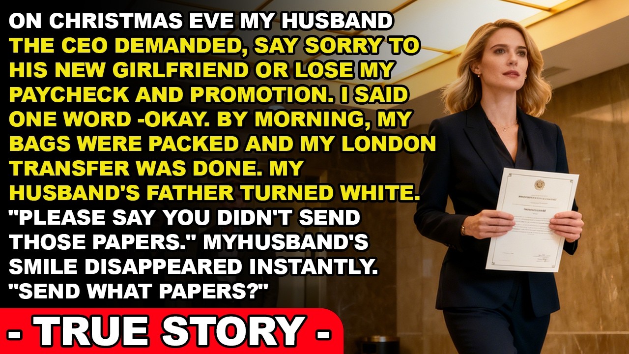My CEO Husband Forced Me to Apologize&mdash;I Left With a Secret Promotion