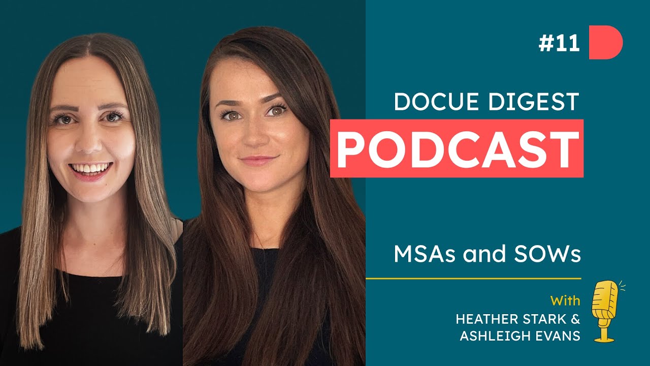 Docue Digest - MSAs and SOWs