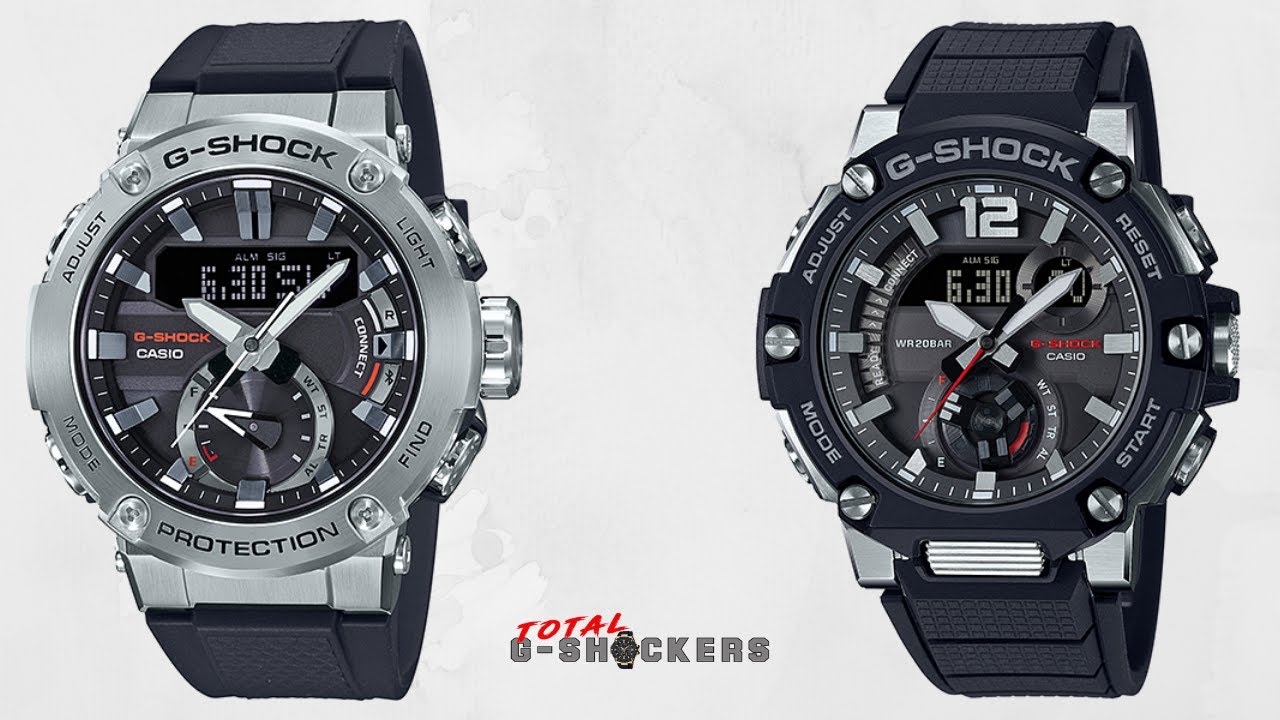 Casio G-Shock G-STEEL GSTB200-1A vs GS-T GSTB300-1A