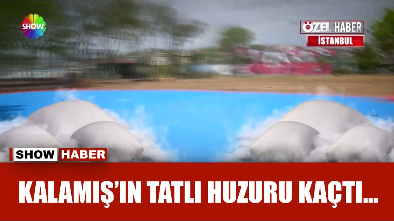 Kalamış parkı betona boğuldu!