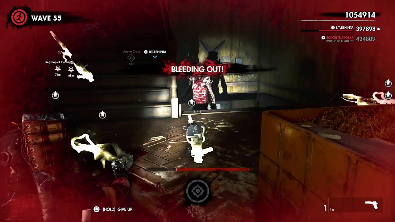 Zombie army 4 Hard nightmare horde / Dead in the water