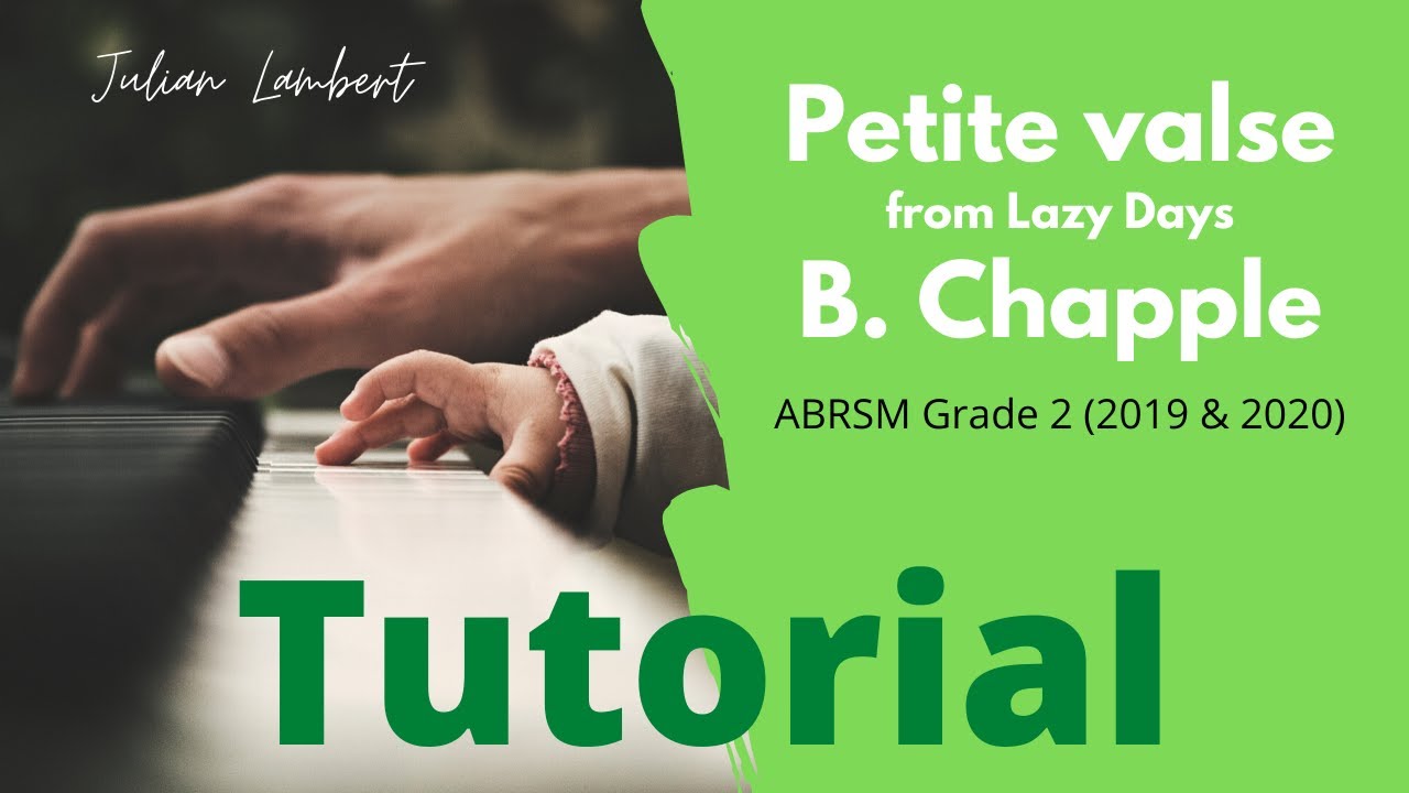 🎹 TUTORIAL: Petite valse by Brian Chapple