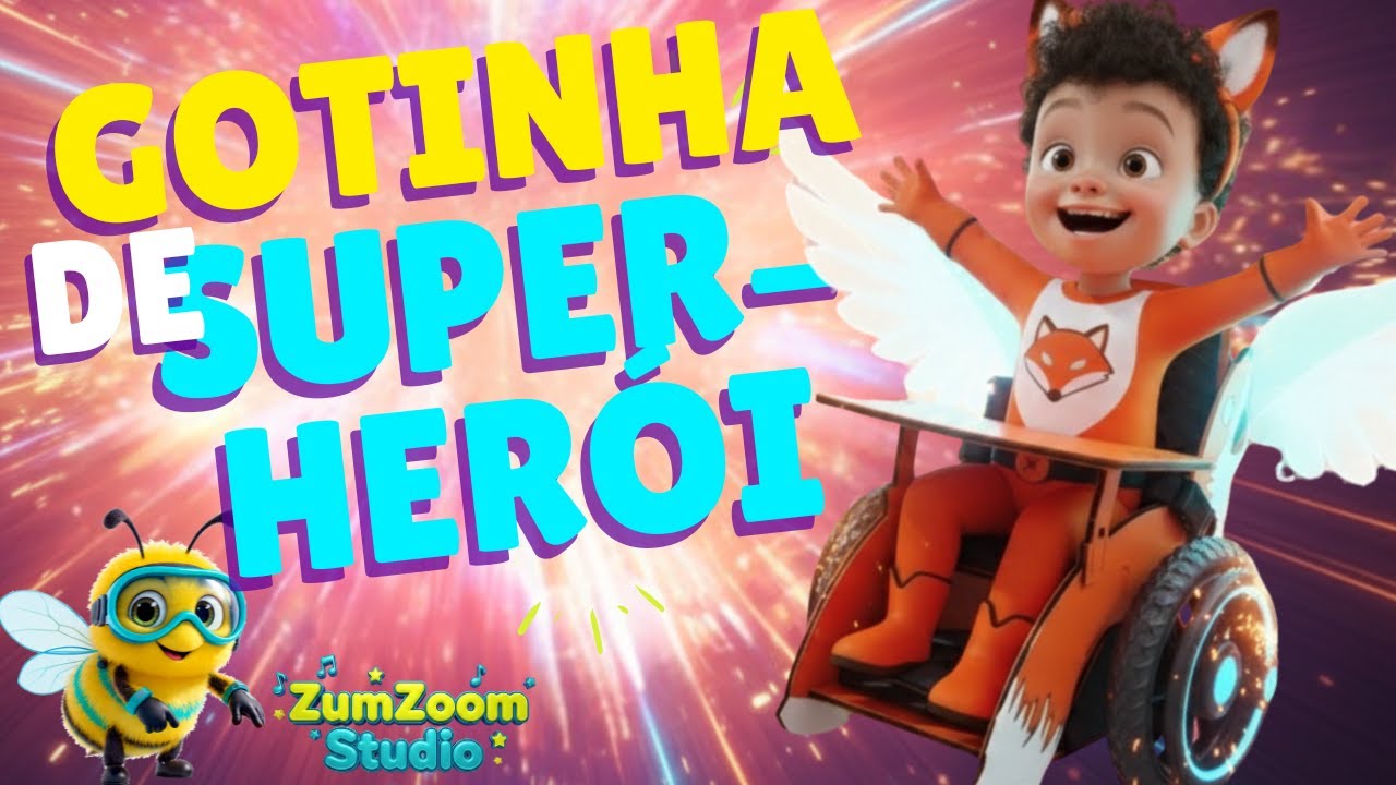 🎶Gotinha de Super-Herói (Canção para tomar remédios!)