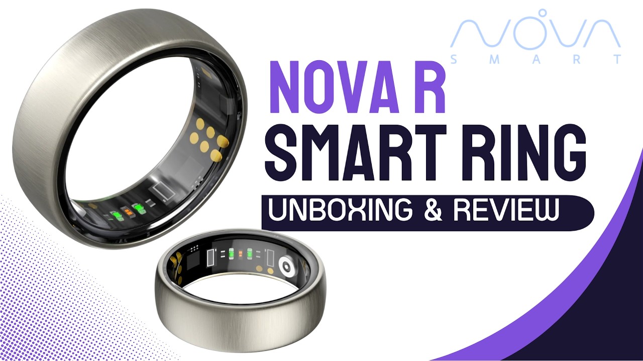 Nova Smart Ring Unboxing & Review | Next-Gen AI Health Tracker on Your Finger!