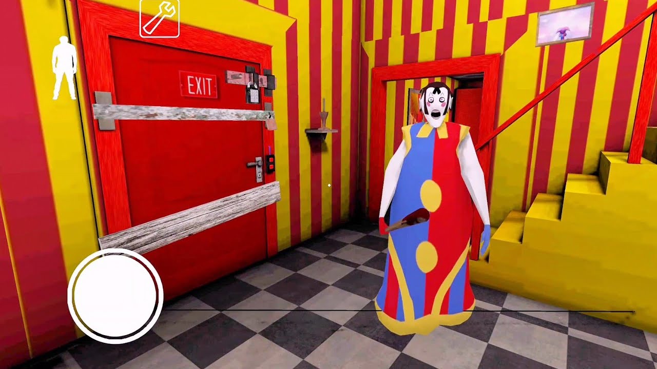 Digital Circus Granny | Tab Play | Digital Circus Granny Full Gameplay Sewer Escape | Granny New Mod