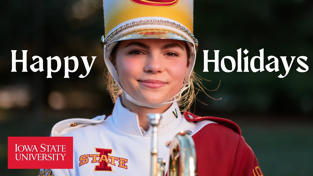 2024 Holiday Message from Iowa State University President Wendy Wintersteen and Robert Waggoner