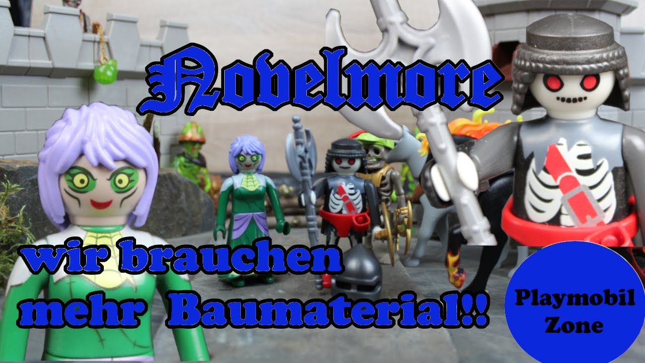 PLAYMOBIL Novelmore 2022 | 🔨🧱wir brauchen mehr Baumaterial 🪓🌲 | Mit der neuen Skelettarmee