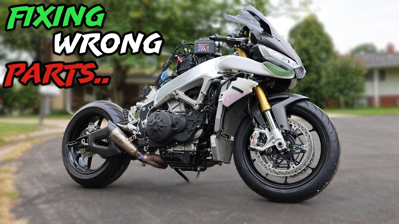 Rebuilding A Wrecked 2021 Aprilia RSV4 (Part 12)