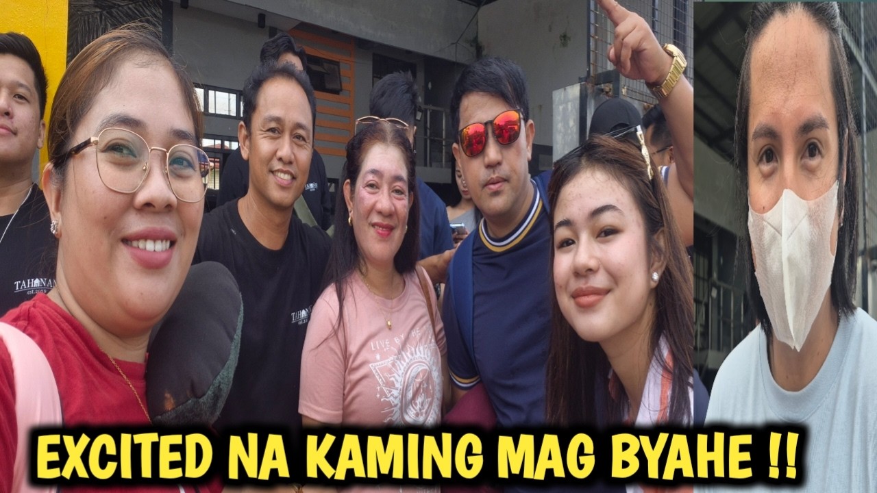 MAMA CHE AT CRYSTA SUPER EZCITED NA SA BYAHE NAMIN !! KALINGAP MIKOY DI MAPAKALI #VSM #KRAB