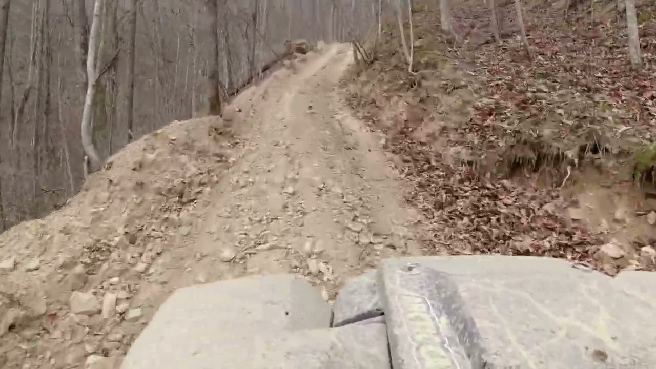Hatfield McCoy rock house trails