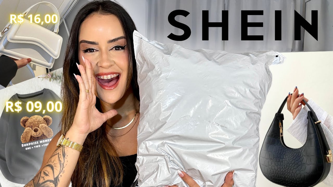 COMPREI AS BOLSAS E ROUPAS MAIS BARATAS DA SHEIN!!