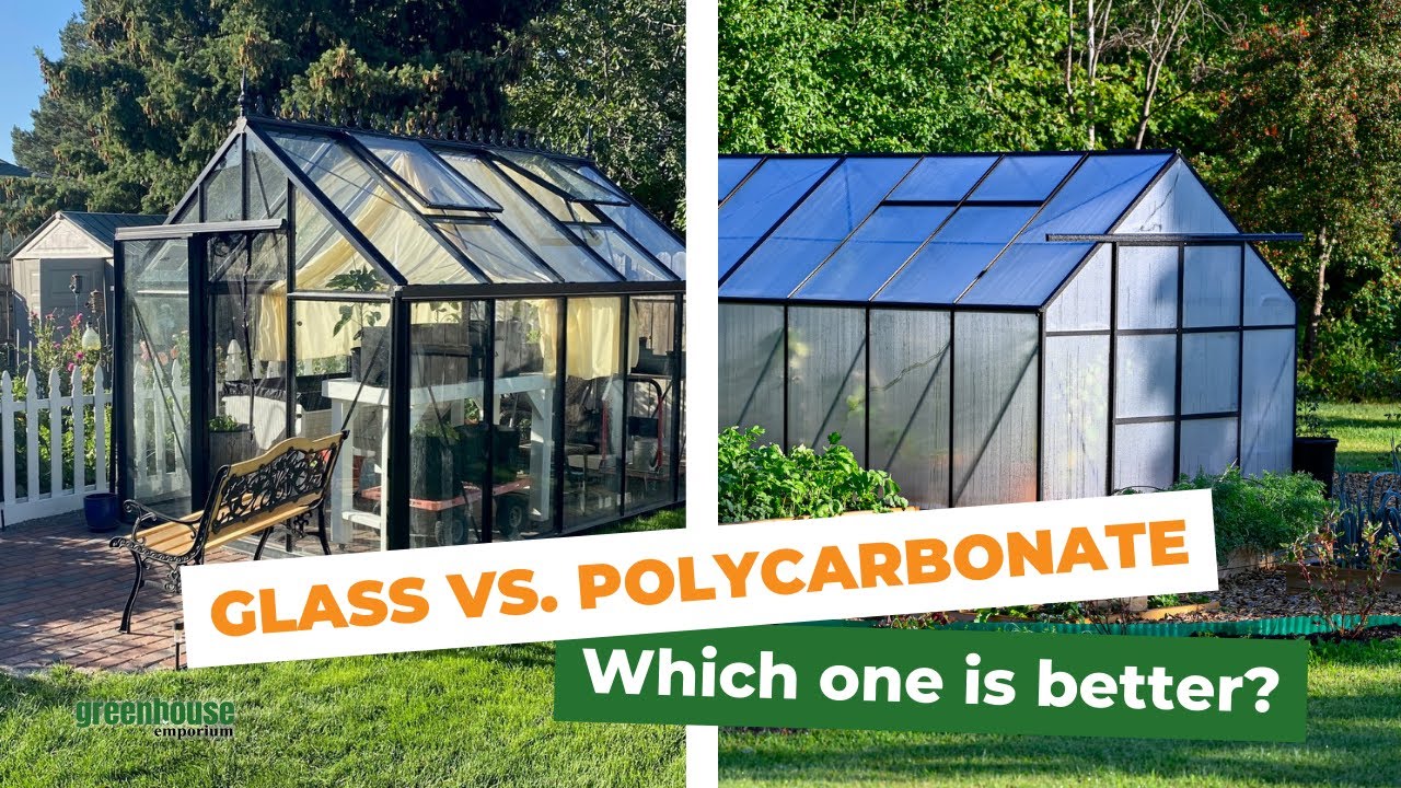 Glass vs. Polycarbonate Greenhouse - Which Is Better?