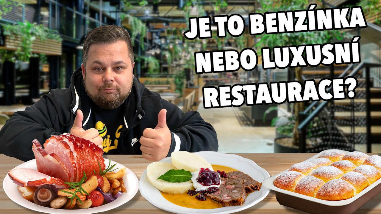 Je to benzínka nebo LUXUSNÍ RESTAURACE? Jak se vaří v Babišově Pumpě?