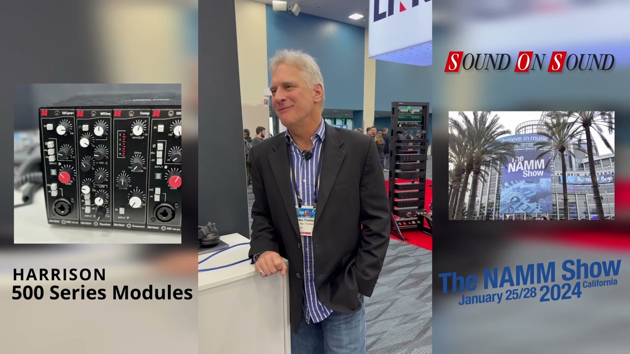 NAMM 2024: Harrison 500-series modules