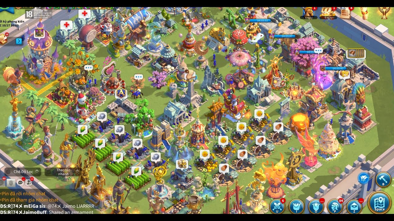 Giveaway Chơi Sự Kiện Rise of Kingdoms Livestream